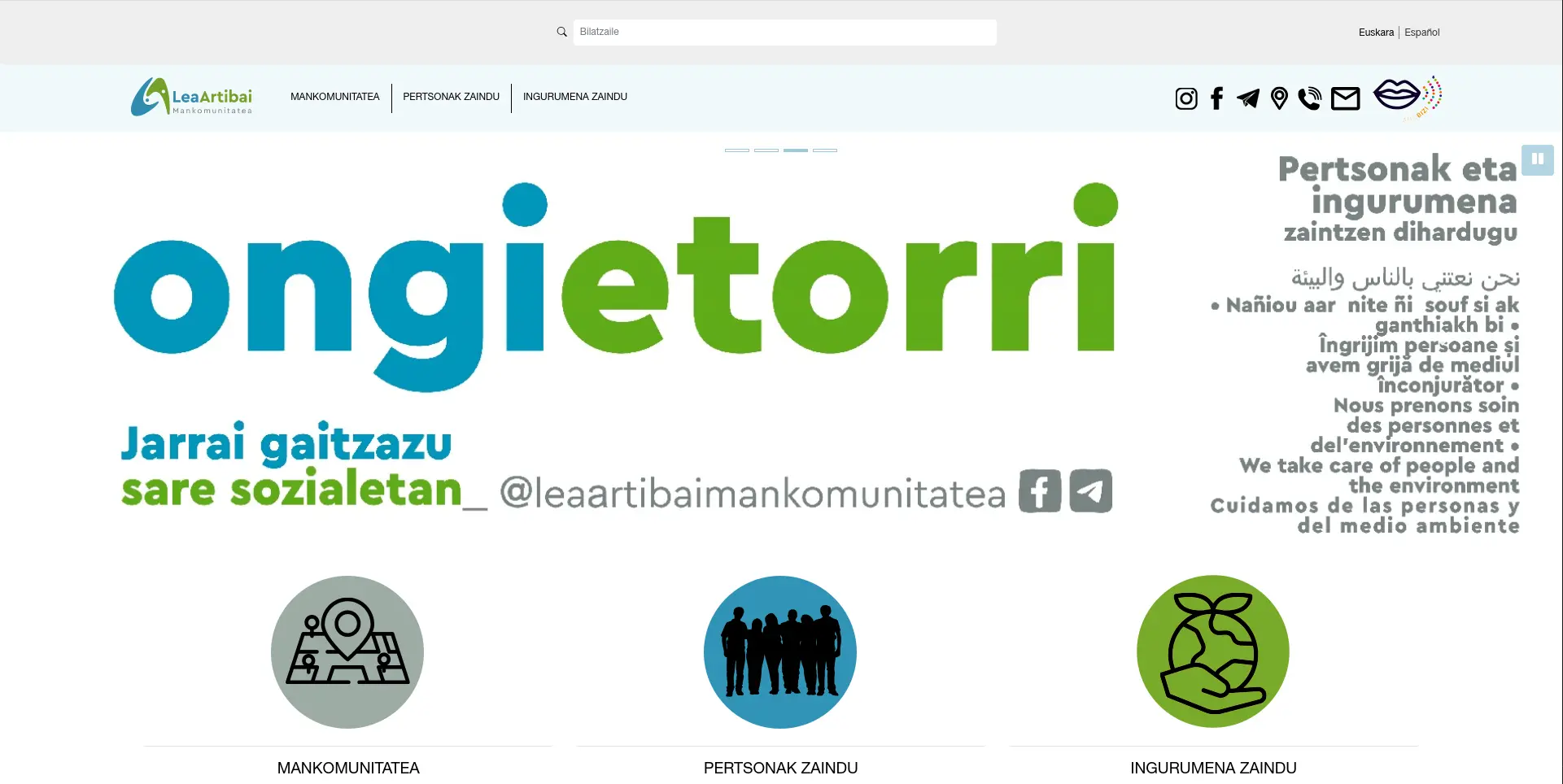 Lea-Artibai Amankomunazgorako gizarte-zerbitzuen kudeaketa-sistema